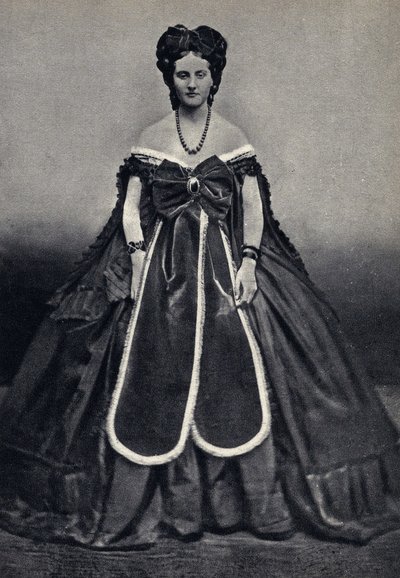 Porträt der „Halbweltlichen“, der Castiglione von Pierson. Fotografie, Ende des 19. Jahrhunderts von Pierre Louis Pierson