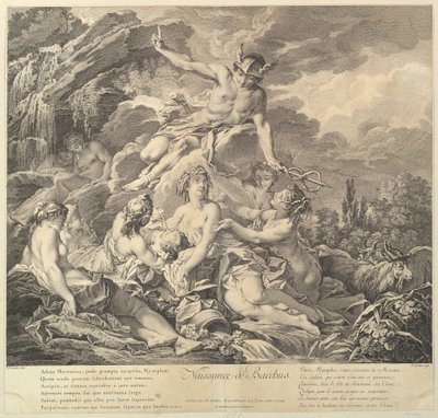 Naissance de Bacchus, 18. Jahrhundert von Pierre Alexandre Aveline