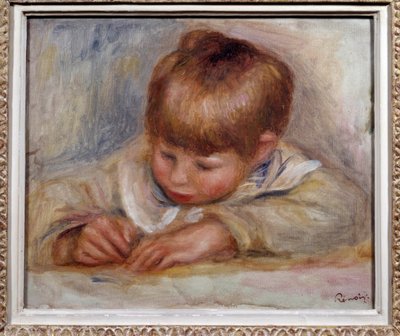 Coco Schriftsteller von Pierre Auguste Renoir