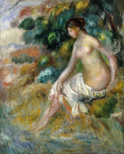 Akt im Wald von Pierre Auguste Renoir