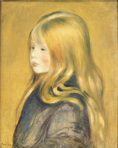 Porträt von Edmond Renoir, Jr., 1888 von Pierre Auguste Renoir