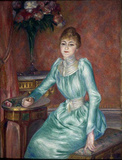 Porträt von Madame de Bonnieres von Pierre Auguste Renoir