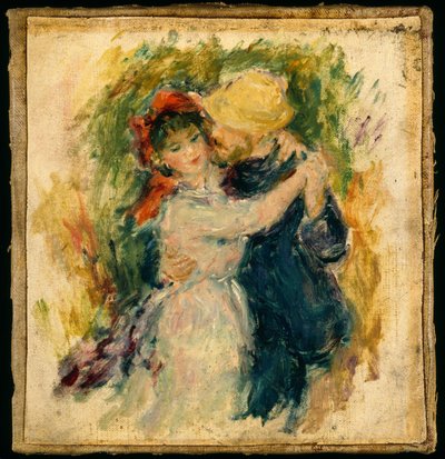 Skizze nach Danse à Bougival von Pierre Auguste Renoir