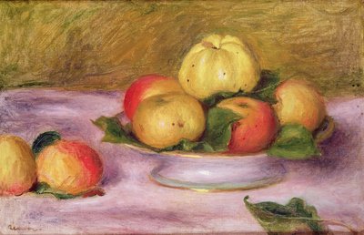 Stillleben mit Äpfeln von Pierre Auguste Renoir