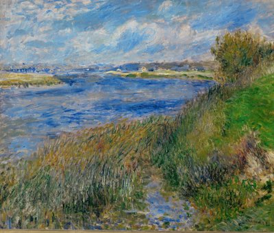 Die Seine bei Champrosay von Pierre Auguste Renoir