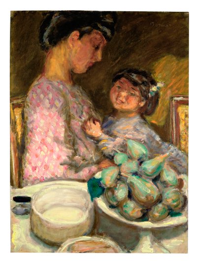 Ein Teller mit Feigen von Pierre Bonnard