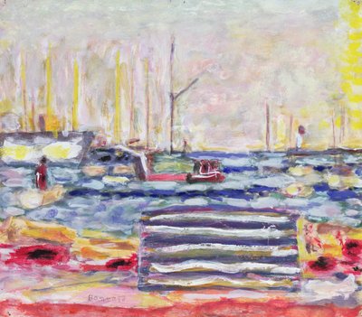 Ein Hafen in der Normandie, ca. 1930 von Pierre Bonnard
