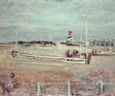 Courses a Boulogne von Pierre Bonnard
