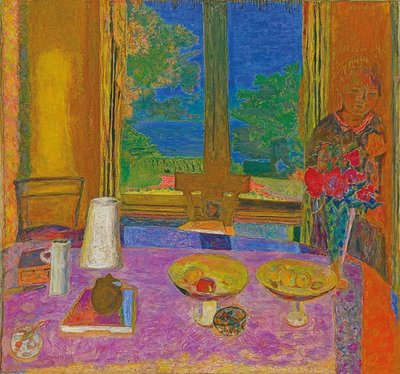 Großes Esszimmer zum Garten (Grande salle à manger sur le jardin) von Pierre Bonnard