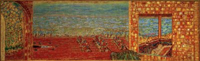 Die sonnige Terrasse von Pierre Bonnard