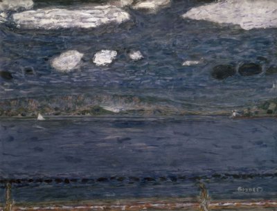 Mittelmeer – 1941/44 – 48,3 × 63,2 cm – Gouache und Bleistift auf Papier von Pierre Bonnard
