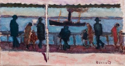 Flussspaziergang von Pierre Bonnard