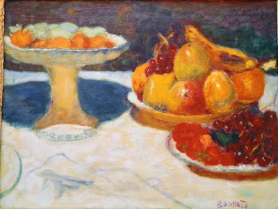 Stillleben mit Kompott von Pierre Bonnard