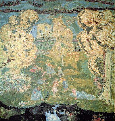 Die ersten Frühlingstage auf dem Land, 1912 von Pierre Bonnard