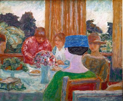 Der kleine blaue Hut (1917) von Pierre Bonnard