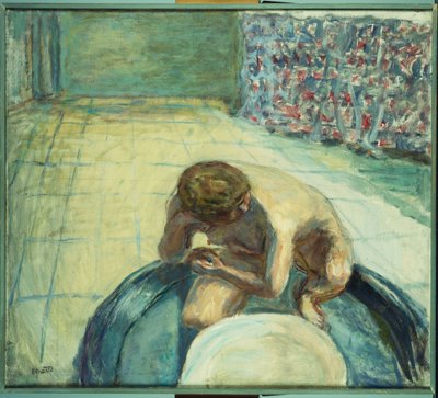 Frau in einer Badewanne, ca. 1917 von Pierre Bonnard