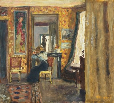 Frau in einem Innenraum, ca. 1908 von Pierre Bonnard