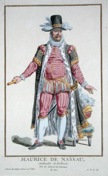 Prinz Moritz von Nassau (1567-1625) Statthalter der Niederländischen Republik aus 
