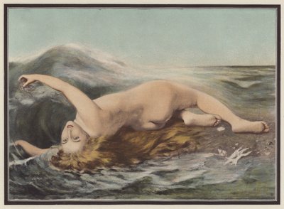 Undine spielt mit den Wellen von Pierre Dupuis