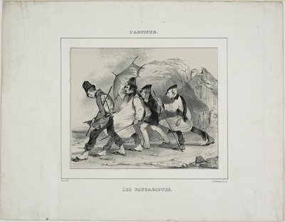 Die Landschaftsmaler von Pierre François Eugène Giraud