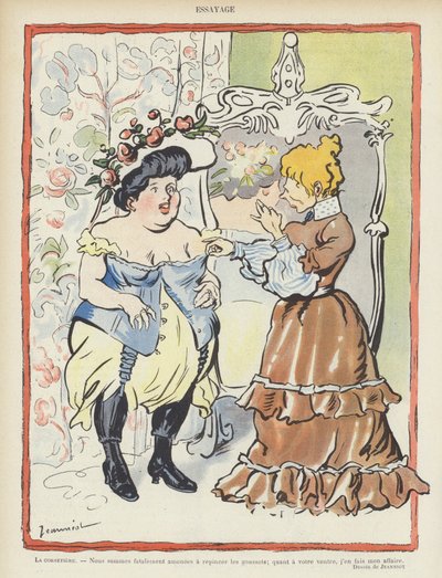 Illustration für Le Rire von Pierre Georges Jeanniot