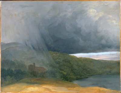 Gewitter am Seeufer von Pierre-Henri de Valenciennes