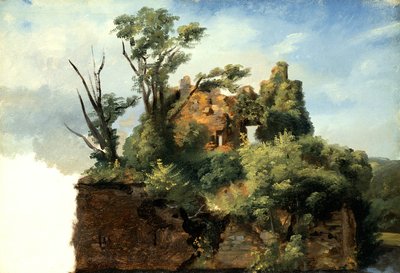 Landschaft mit Ruinen, ca. 1782-85 von Pierre Henri de Valenciennes
