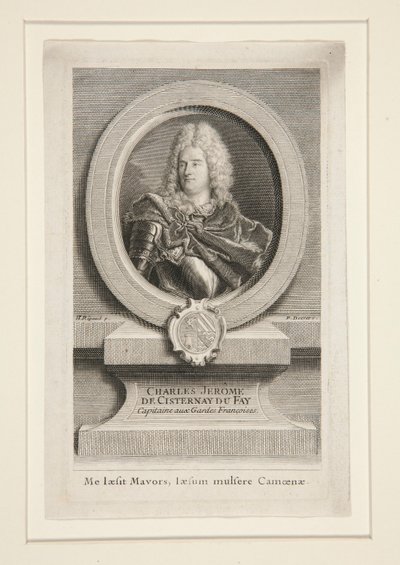 Charles Jérôme de Cisternay du Fay (1662-1723) von Pierre Imbert Drevet