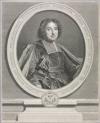 Jacques-Nicolas Colbert von Pierre Imbert Drevet