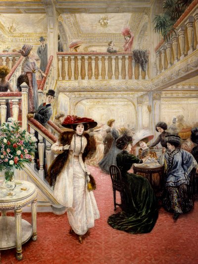 Gute Zeit: „Das große Café“ von Pierre Jean Poitevin