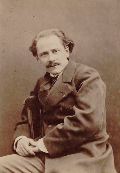 Porträt des Komponisten Jules Massenet 1842-1912, 1880 von Pierre Lanith Petit