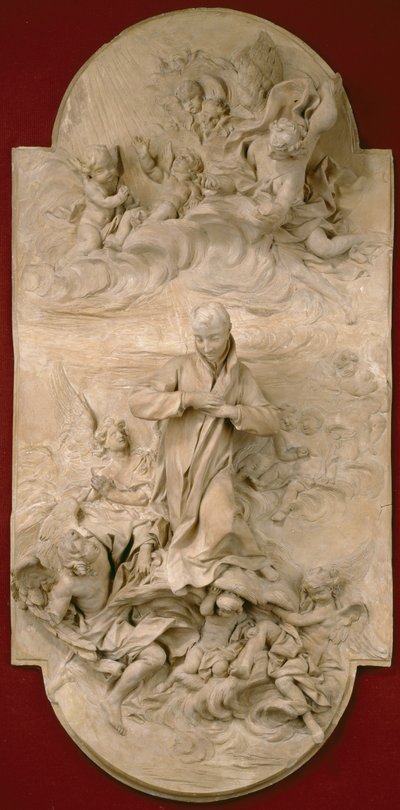 S. Luigi Gonzaga in Herrlichkeit, ca. 1696 von Pierre Legros