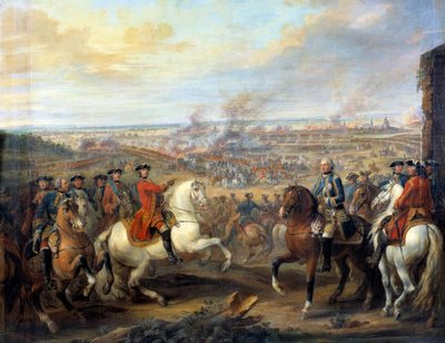 Die Schlacht von Fontenoy am 11.05.1745 von Pierre Lenfant