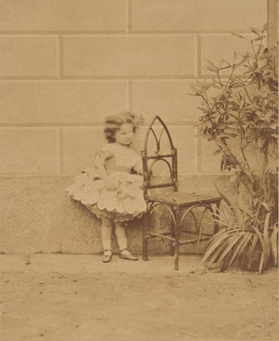 Encore la chaise rustique, 1860er Jahre von Pierre Louis Pierson