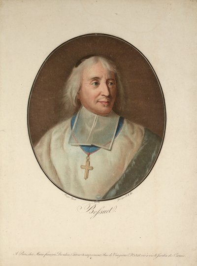Porträt von Jacques-Bénigne Bossuet 1627-1704 von Pierre Michel Alix
