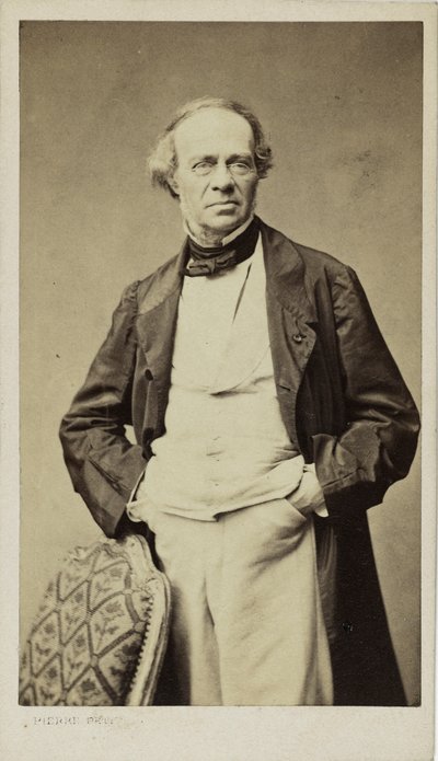 Porträt des Komponisten Jacques Fromental Halévy 1799-1862, ca. 1860 von Pierre Petit