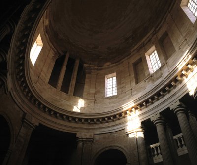 Barockarchitektur: Kapelle der Alten Charite (1679 - 1707), Kloster von Marseille, von Architekt Pierre Puget (1622 - 1694). Innenansicht. Marseille, Bouches-du-Rhone. von Pierre Puget