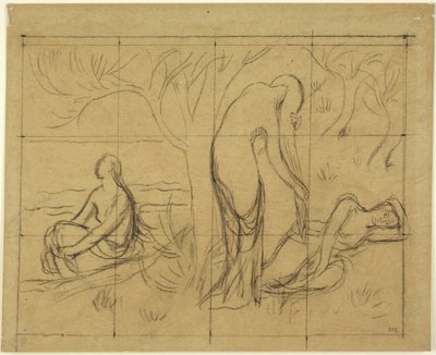 Kompositionsstudie von Pierre Puvis de Chavannes
