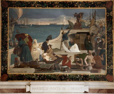 Marseille - Tor zum Osten von Pierre Puvis de Chavannes
