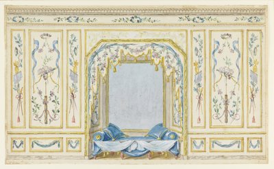 Wanderhebung der Schlafzimmernische von Pierre Ranson