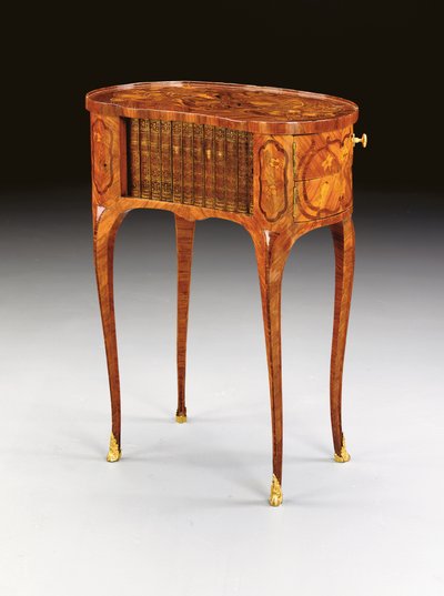 Louis XV Schreibtisch, ca. 1750 von Pierre Roussel