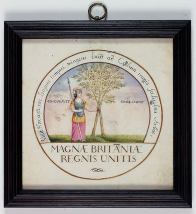 Emblem der Union von England und Schottland von Pierre Violier