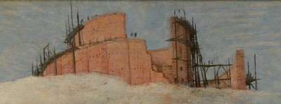 (Ausschnitt) aus dem Großen Turmbau zu Babel in Wien von Pieter Brueghel the Elder