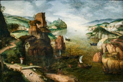 Christus und die Apostel am See Genezareth von Pieter Brueghel the Elder