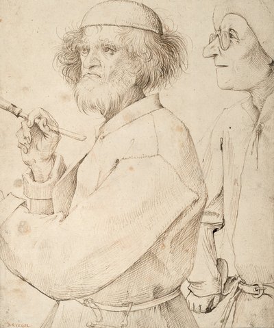 Der Maler und der Käufer von Pieter Brueghel the Elder