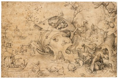 Die Versuchung des heiligen Antonius von Pieter Brueghel the Elder