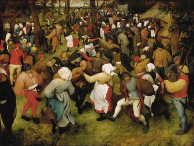 Der Hochzeitstanz von Pieter Brueghel the Elder