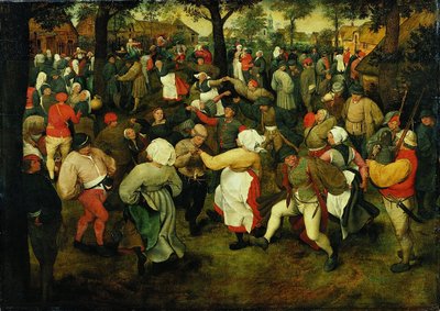 Der Hochzeitstanz von Pieter Brueghel the Elder