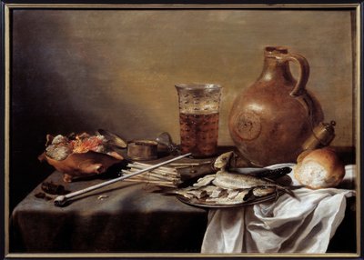 Stillleben mit Fisch von Pieter Claesz