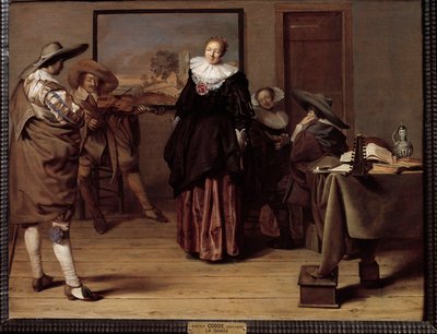 Die Tanzstunde von Pieter Codde